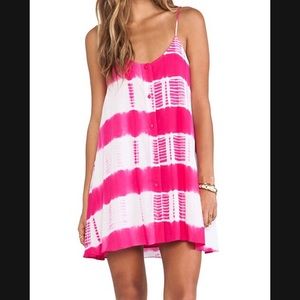 Jarlo Pink Tie Dye Dress